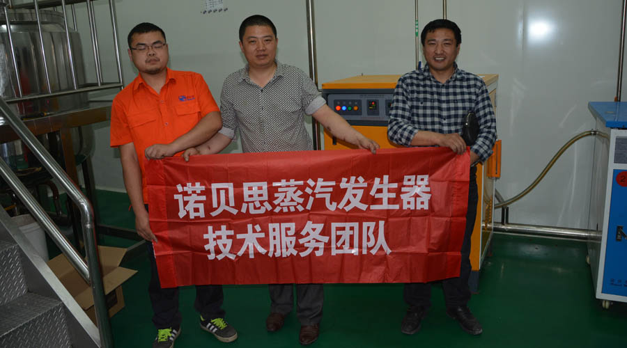 武漢潤(rùn)禾制藥公司采用蒸汽發(fā)生器效果好！